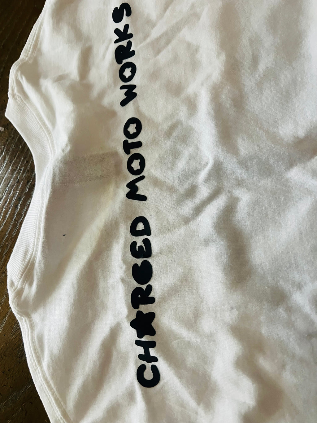 Charged moto works shirt