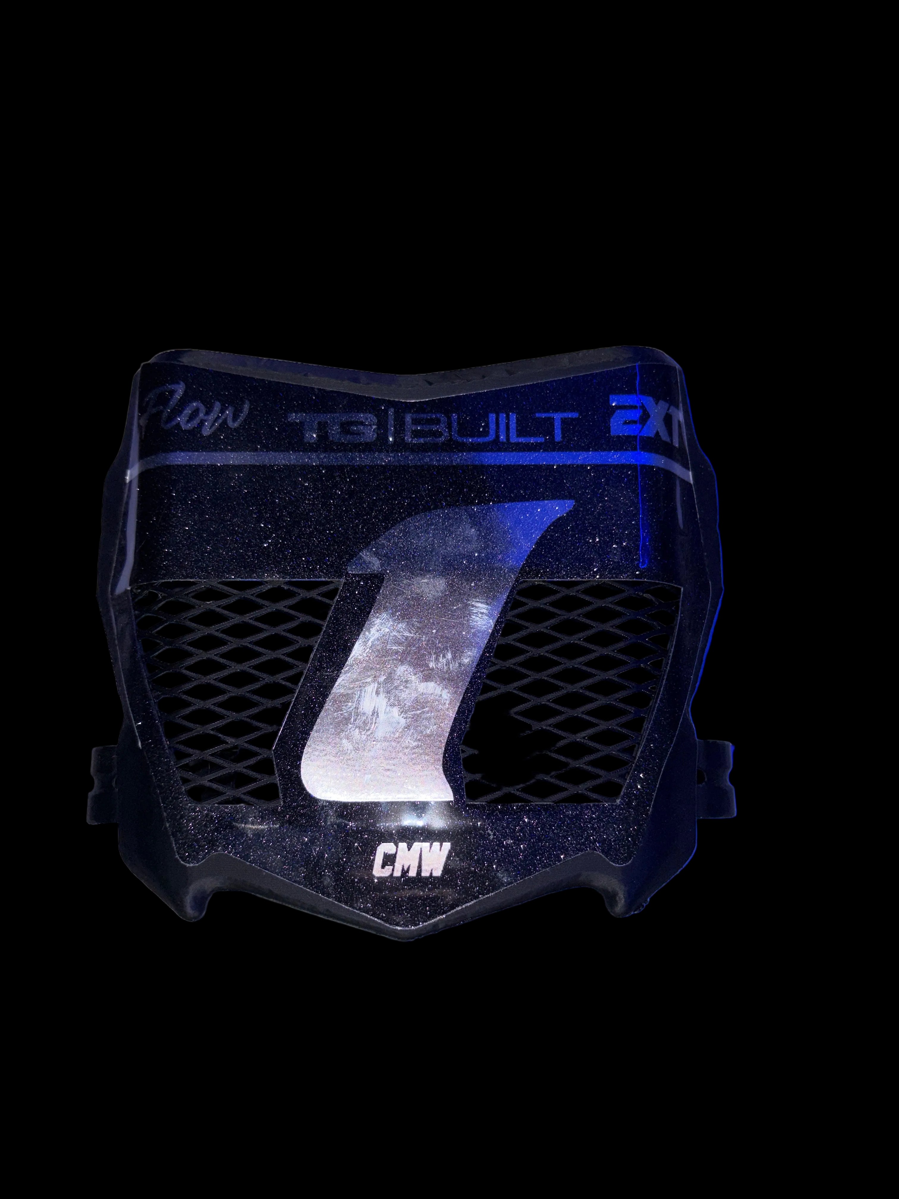 Vented plate WITH DECAL