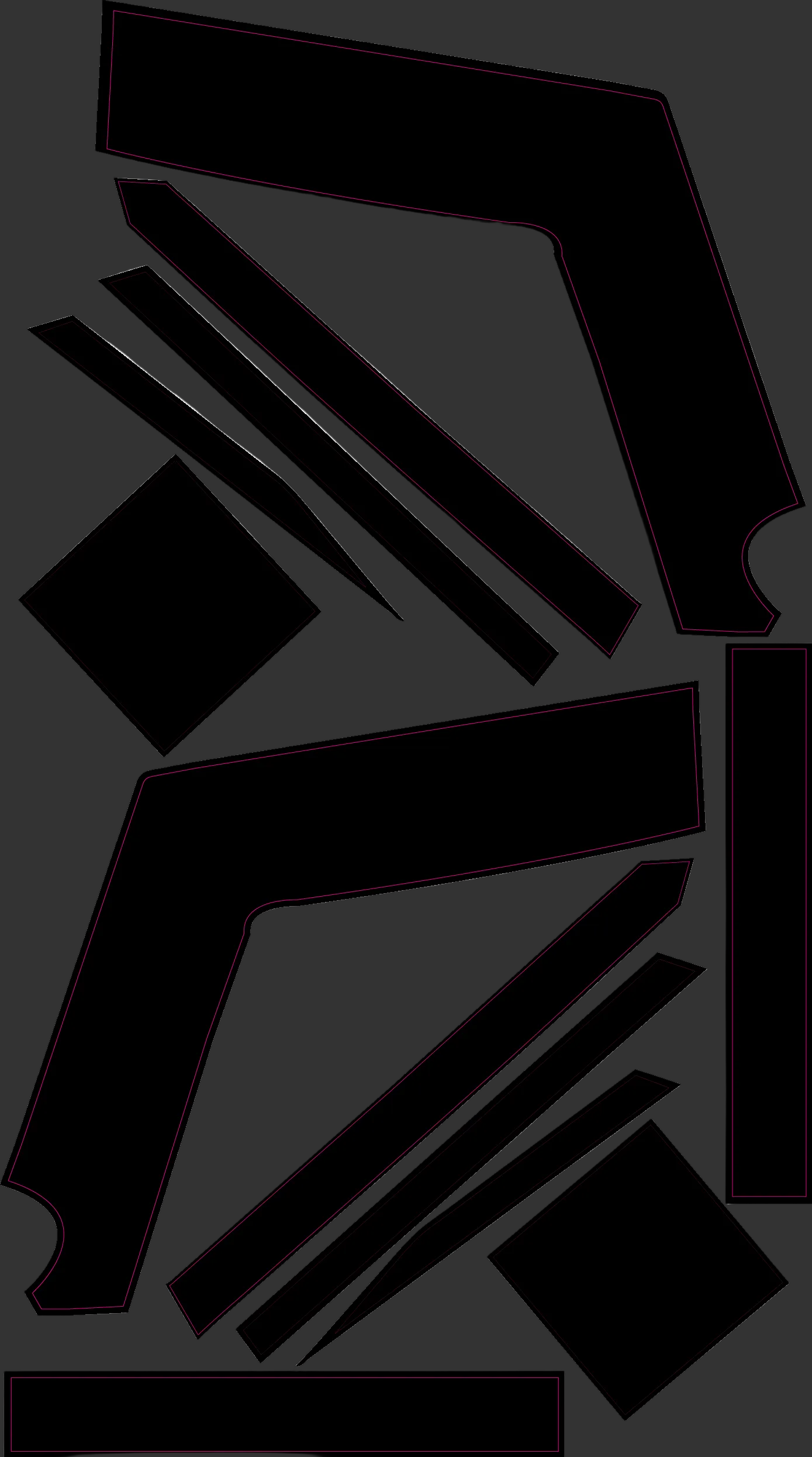 Tuttio frame decals