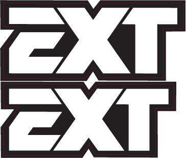 Ext fork stickers pack of 2
