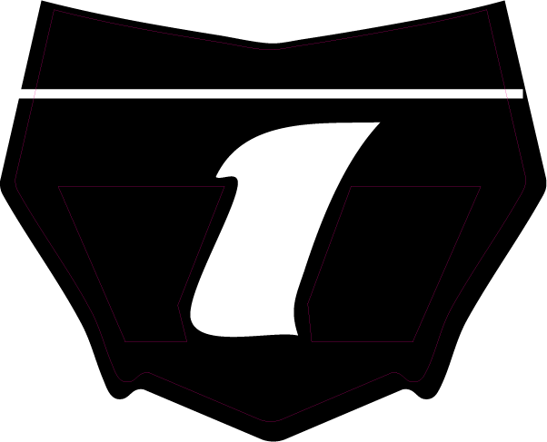 Vented plate WITH DECAL