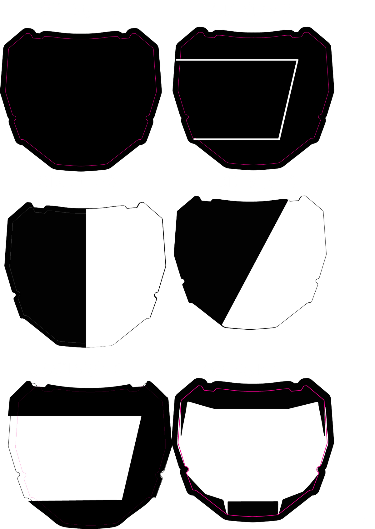 Mini motocutz decals – charged moto works