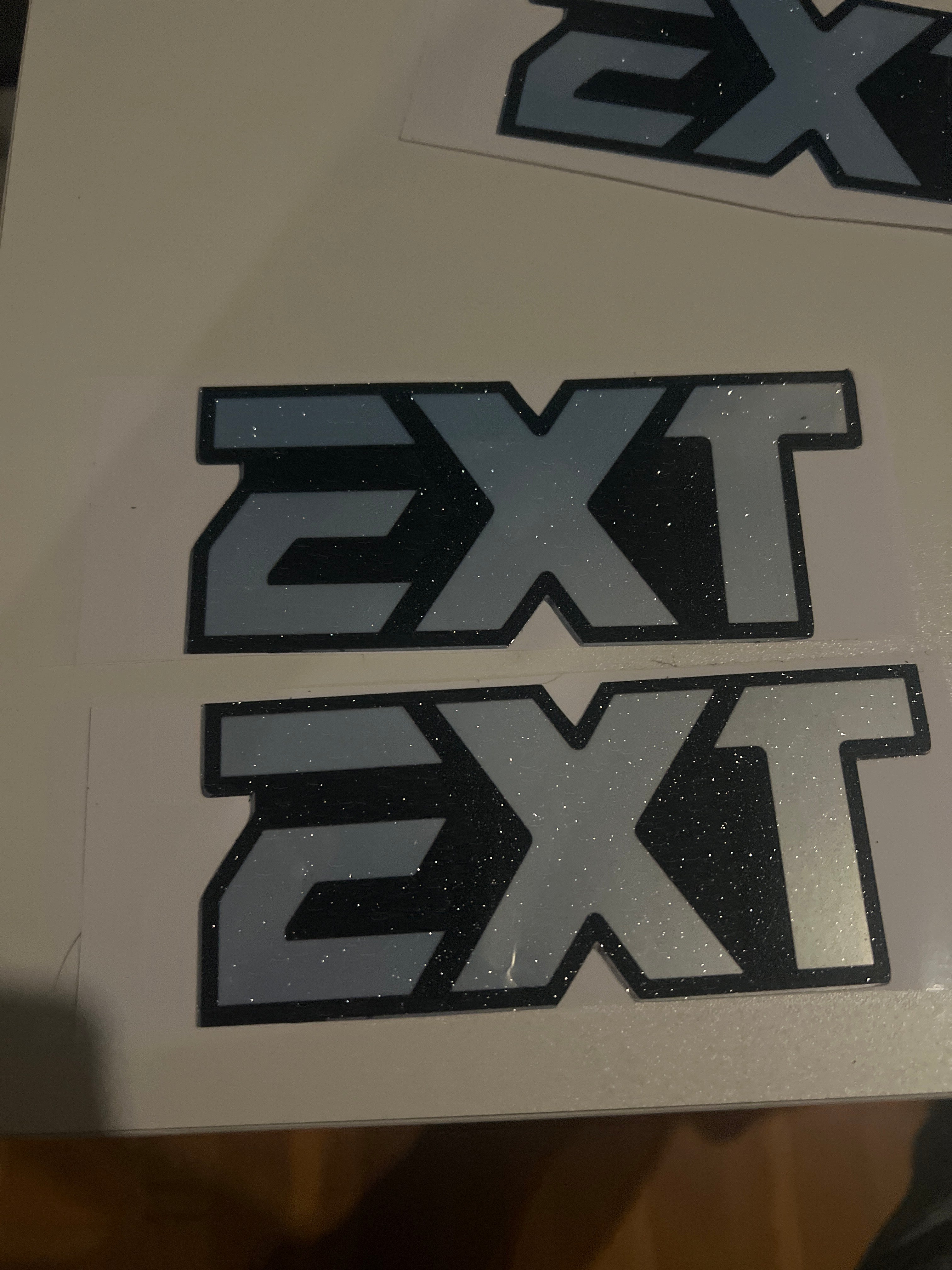 Ext fork stickers pack of 2